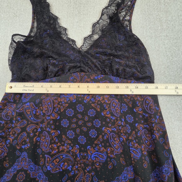 LoveStitch Belle Lace Paisley Maxi Dress Women's Small Babydoll Cottagecore Boho - Picture 6 of 7